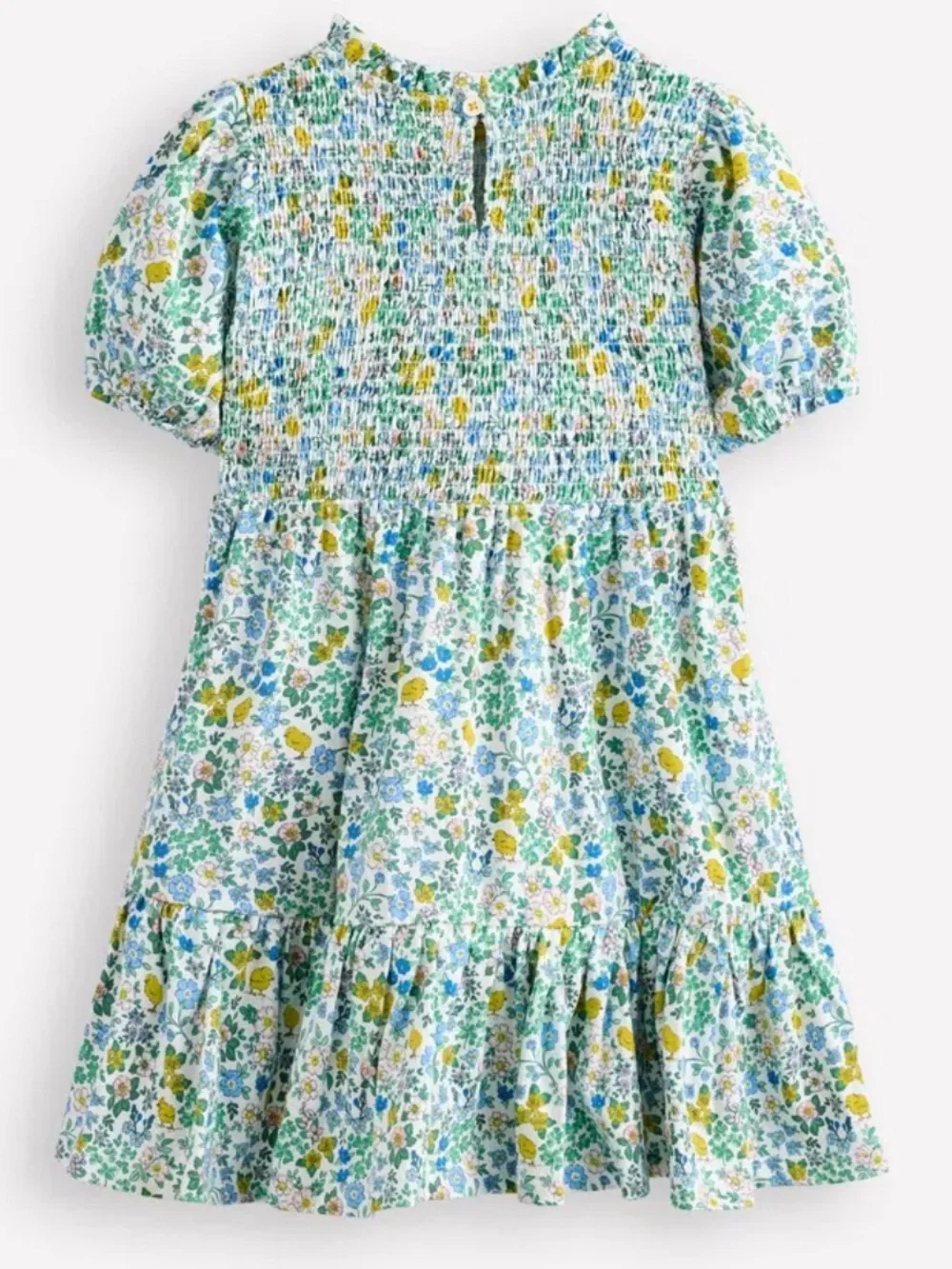 Mini Boden Aurora Shirred Twirly Dress